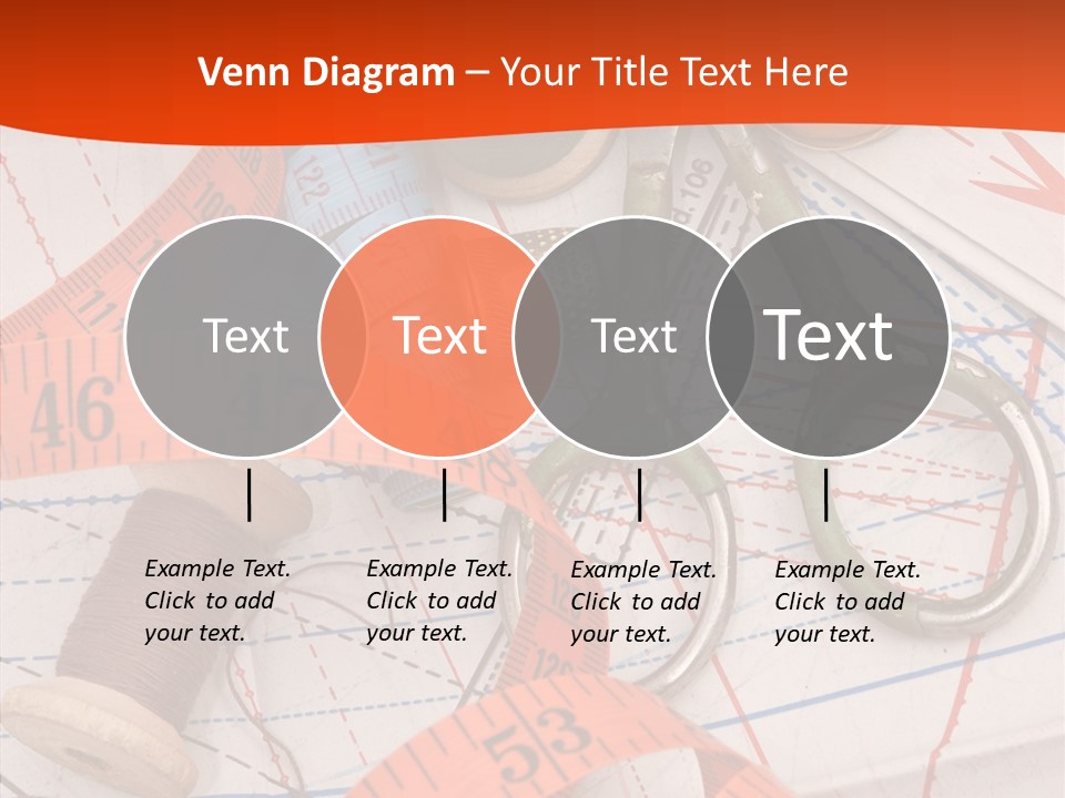 Embroidery Art Leisure PowerPoint Template