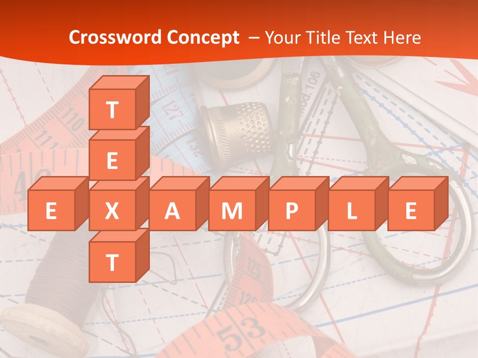 Embroidery Art Leisure PowerPoint Template