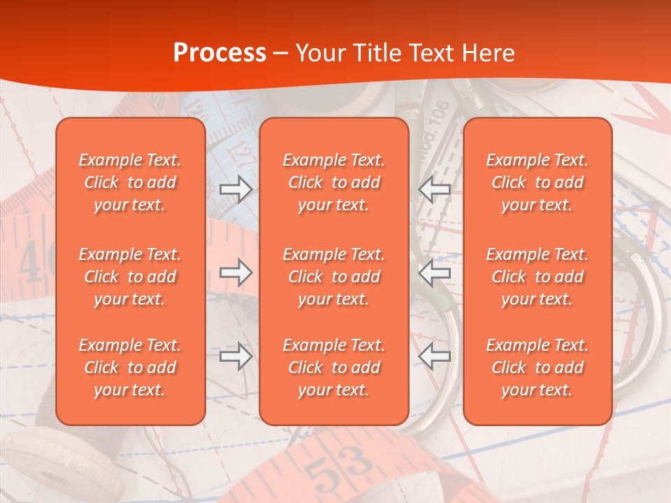 Embroidery Art Leisure PowerPoint Template