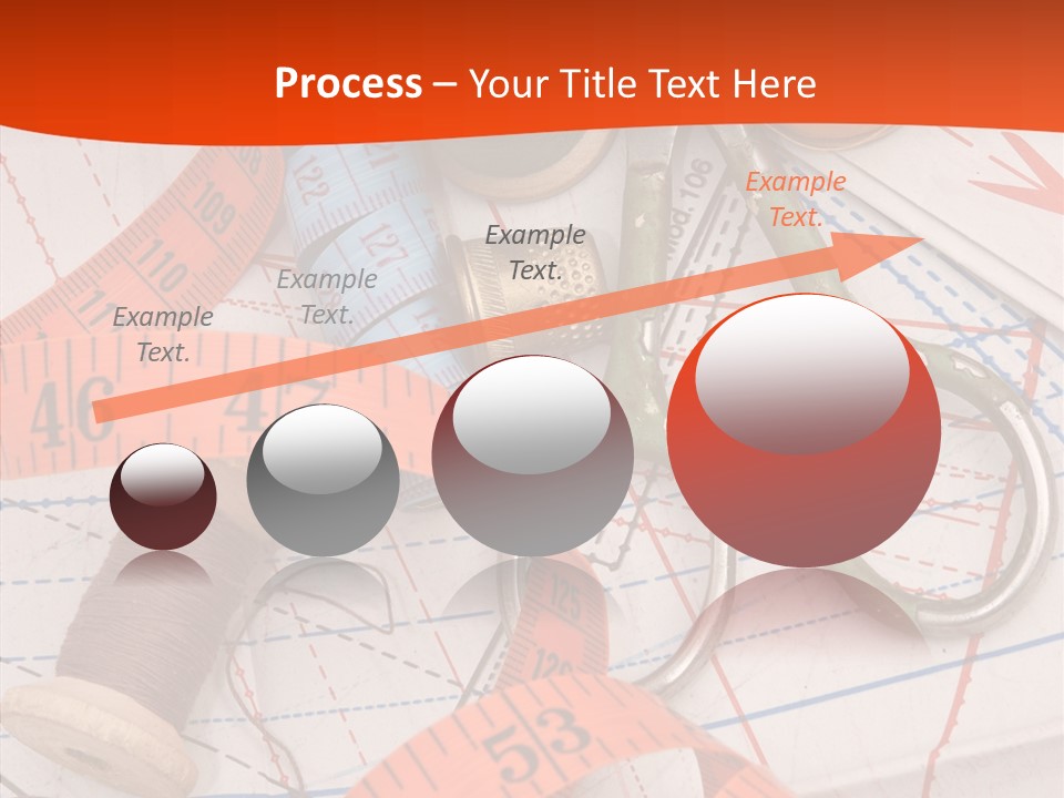 Embroidery Art Leisure PowerPoint Template