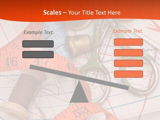 Embroidery Art Leisure PowerPoint Template