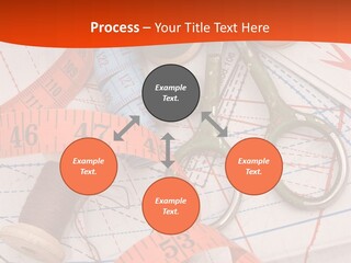 Embroidery Art Leisure PowerPoint Template