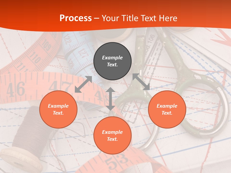 Embroidery Art Leisure PowerPoint Template