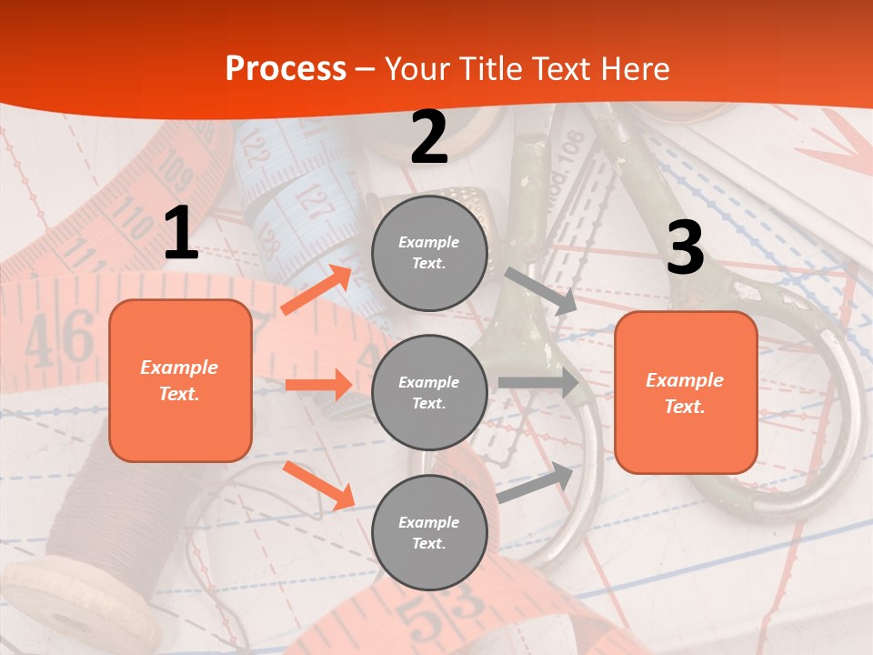 Embroidery Art Leisure PowerPoint Template