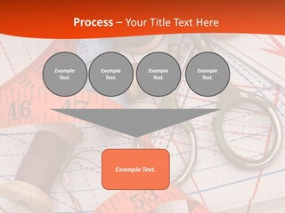 Embroidery Art Leisure PowerPoint Template