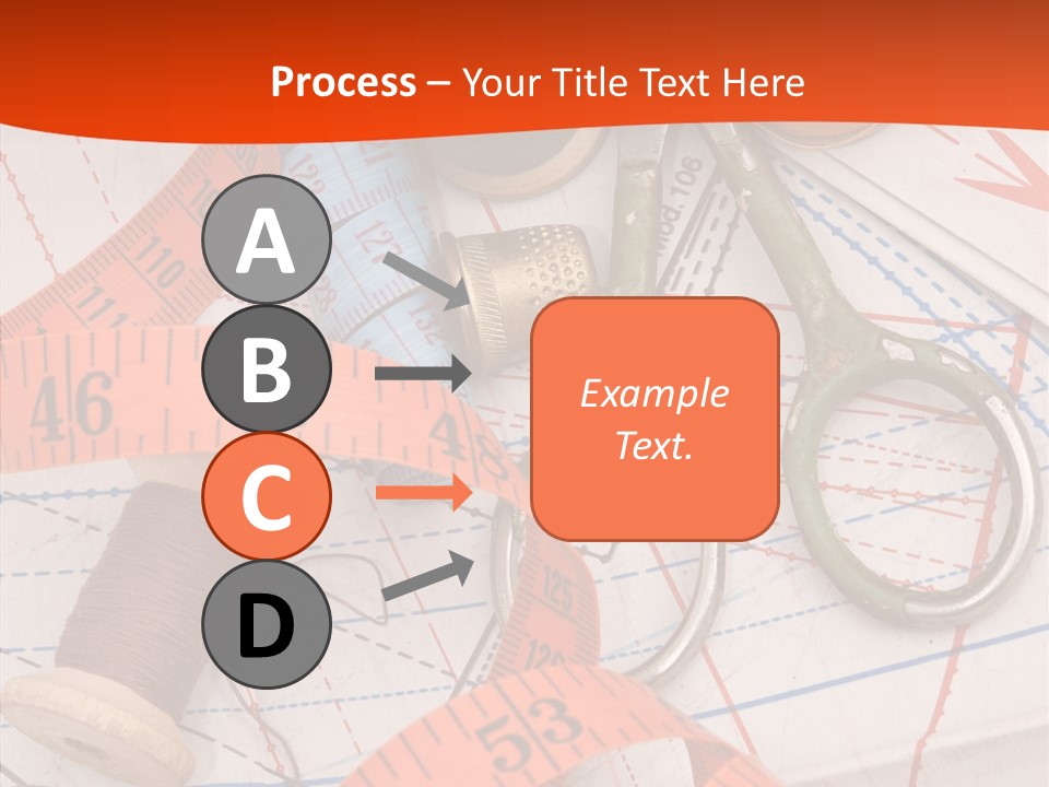 Embroidery Art Leisure PowerPoint Template