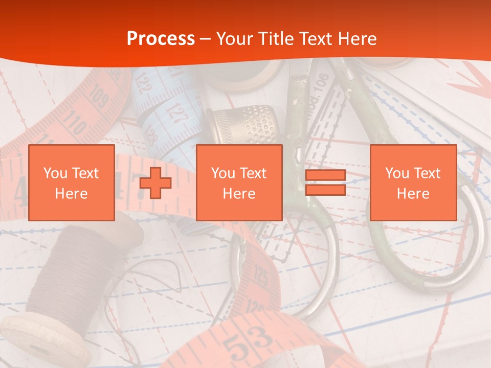 Embroidery Art Leisure PowerPoint Template