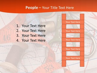 Embroidery Art Leisure PowerPoint Template