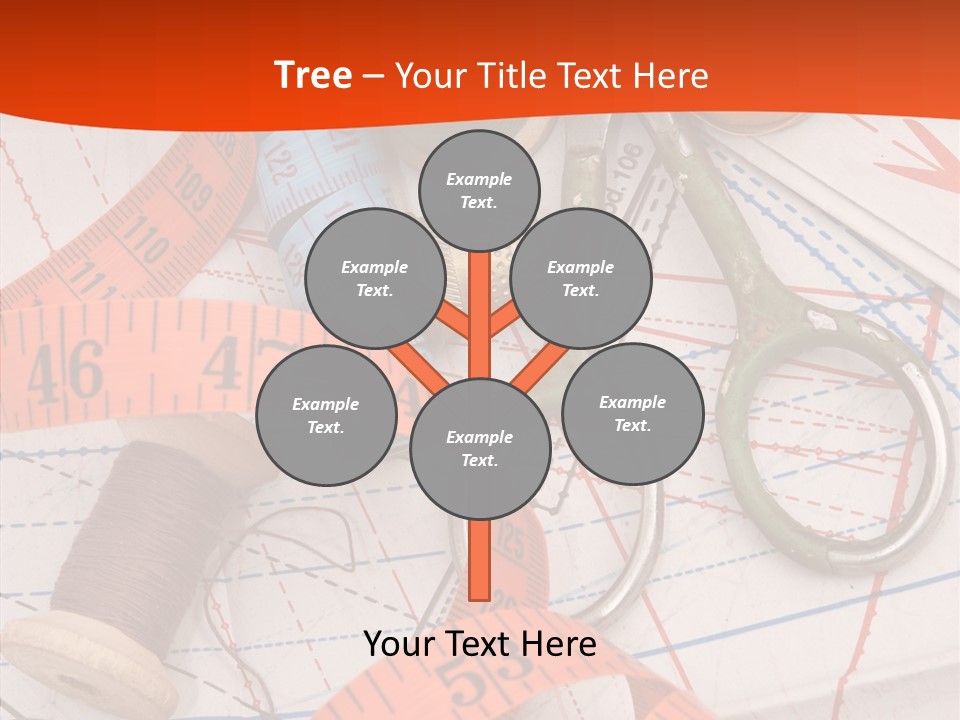 Embroidery Art Leisure PowerPoint Template