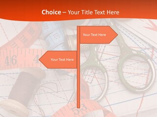 Embroidery Art Leisure PowerPoint Template