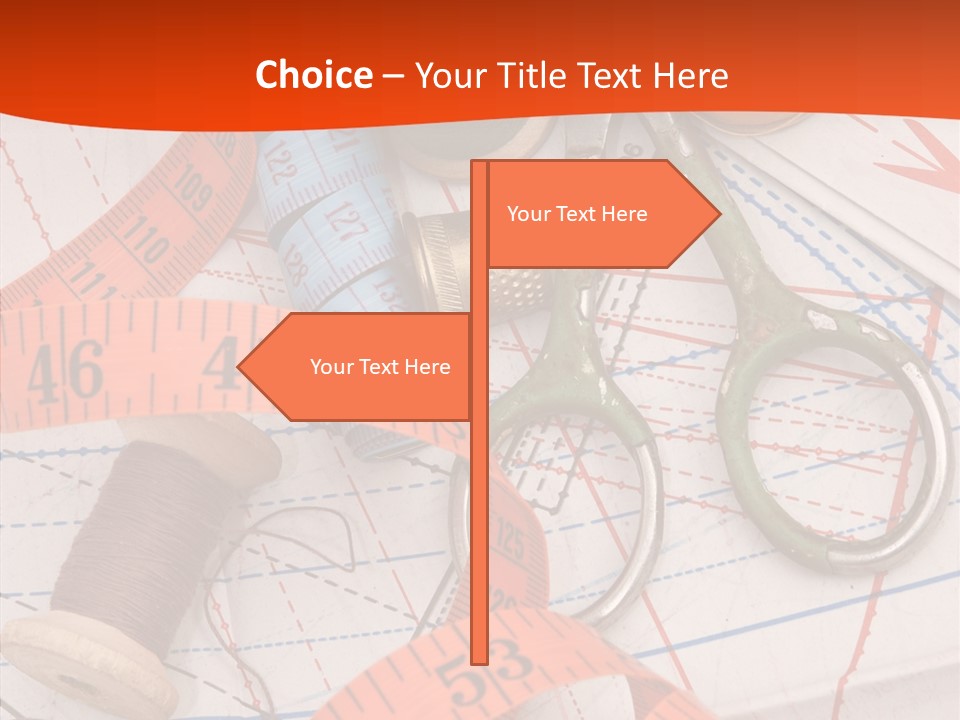 Embroidery Art Leisure PowerPoint Template