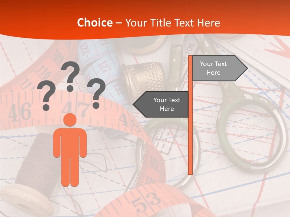 Embroidery Art Leisure PowerPoint Template