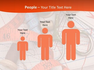 Embroidery Art Leisure PowerPoint Template