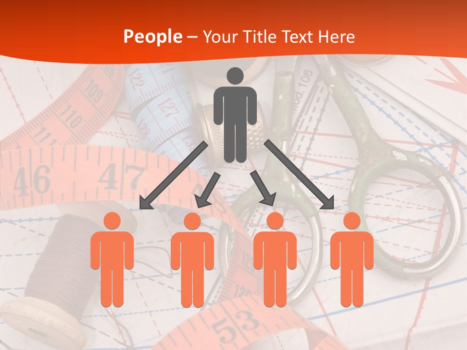 Embroidery Art Leisure PowerPoint Template