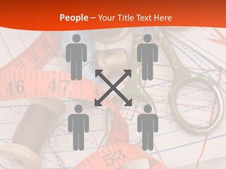 Embroidery Art Leisure PowerPoint Template