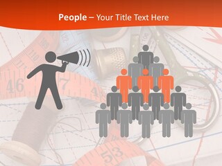 Embroidery Art Leisure PowerPoint Template