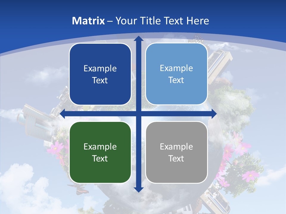 Forest Day House PowerPoint Template