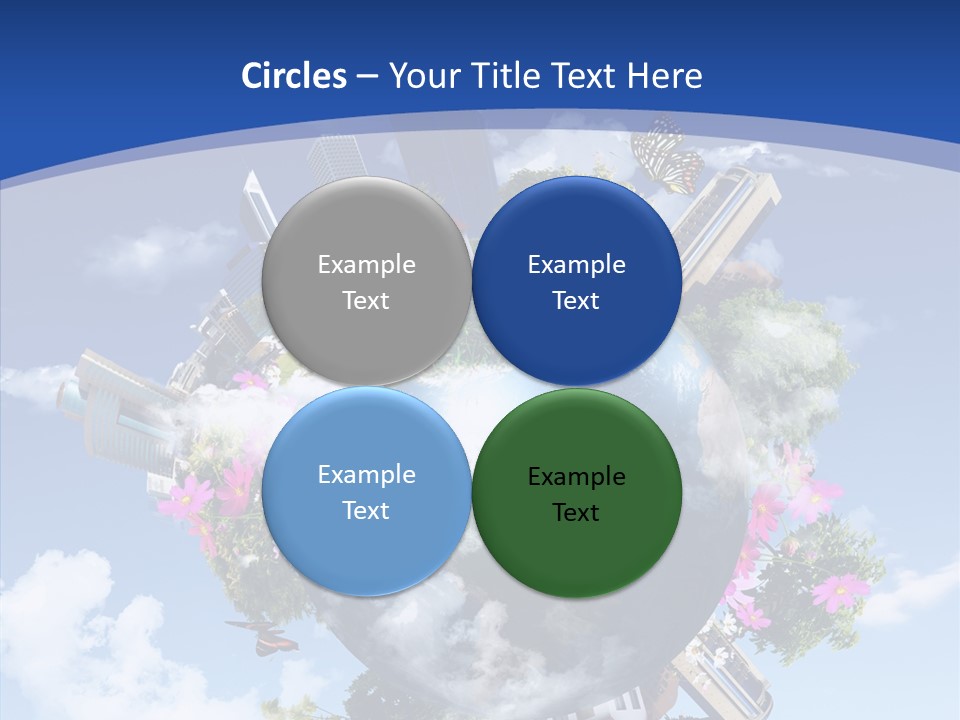 Forest Day House PowerPoint Template