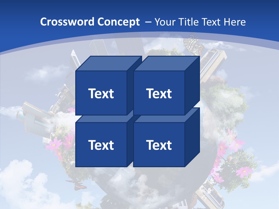 Forest Day House PowerPoint Template