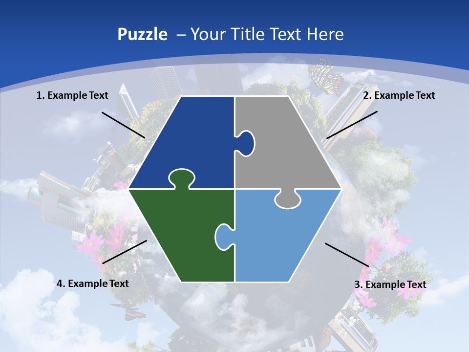 Forest Day House PowerPoint Template