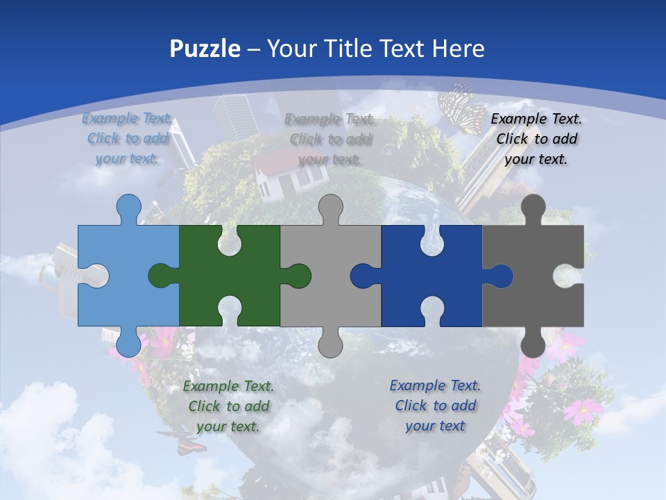 Forest Day House PowerPoint Template