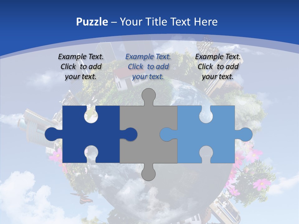 Forest Day House PowerPoint Template