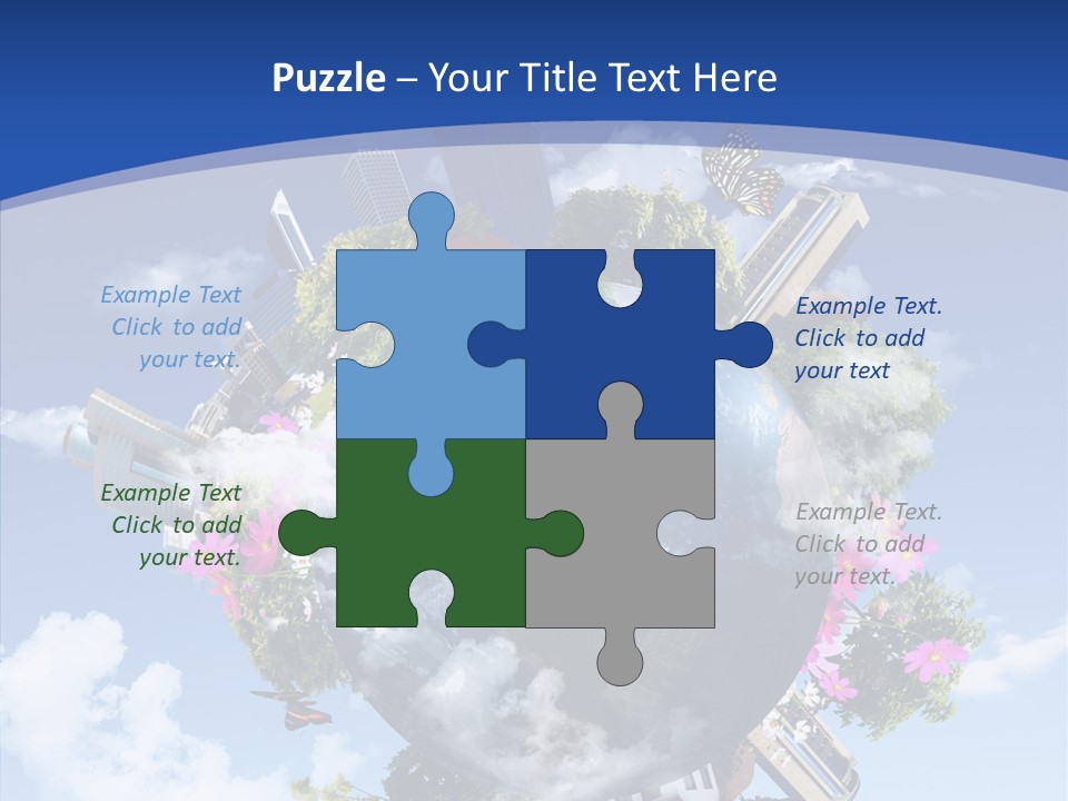 Forest Day House PowerPoint Template