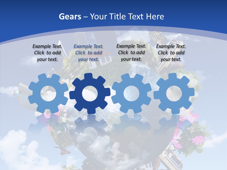 Forest Day House PowerPoint Template