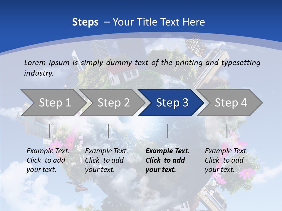 Forest Day House PowerPoint Template