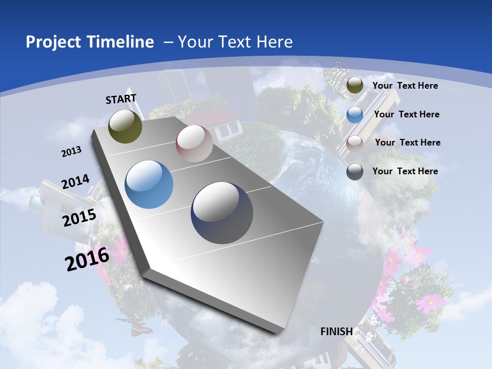 Forest Day House PowerPoint Template