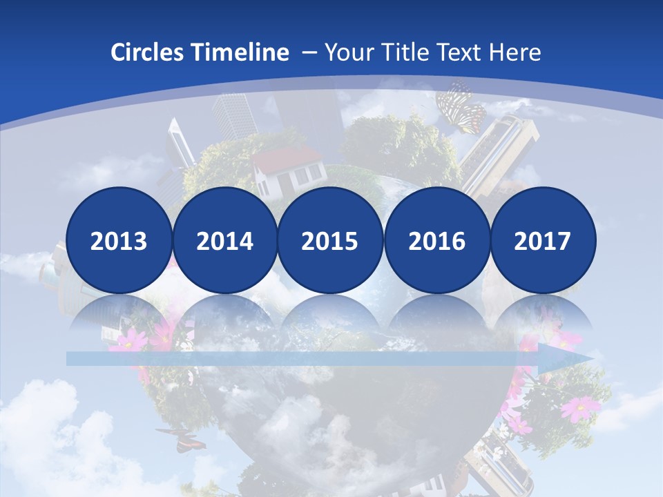 Forest Day House PowerPoint Template