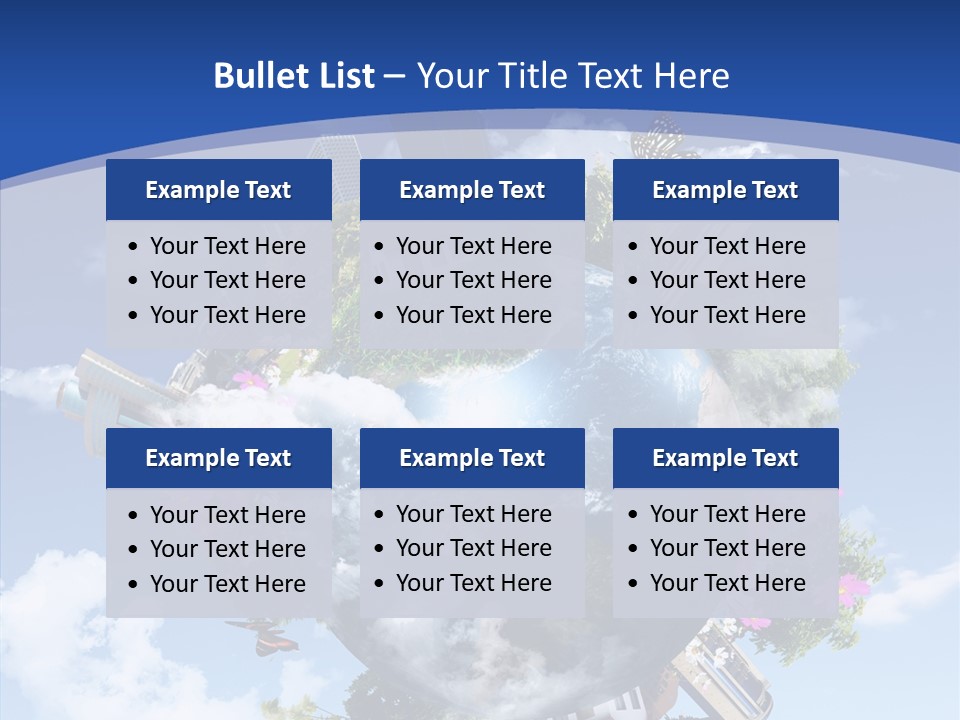 Forest Day House PowerPoint Template