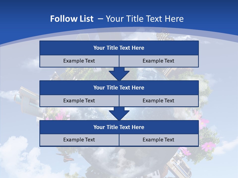 Forest Day House PowerPoint Template