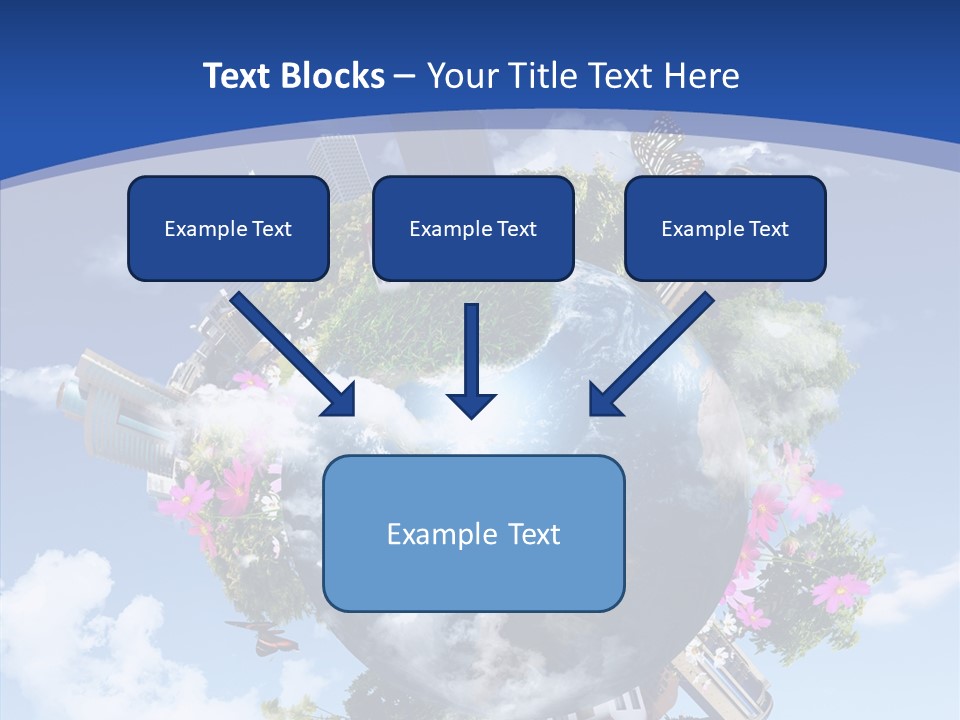 Forest Day House PowerPoint Template