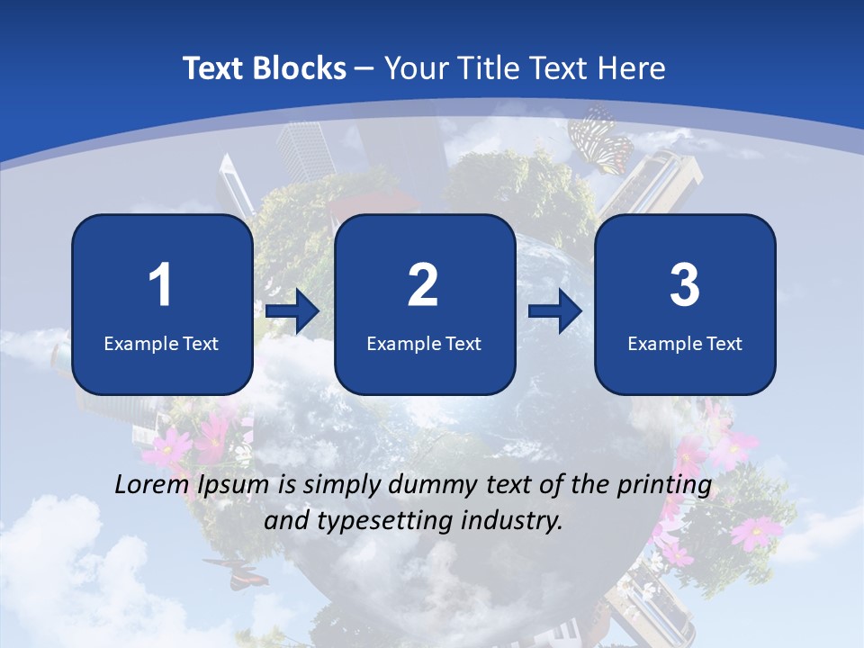 Forest Day House PowerPoint Template
