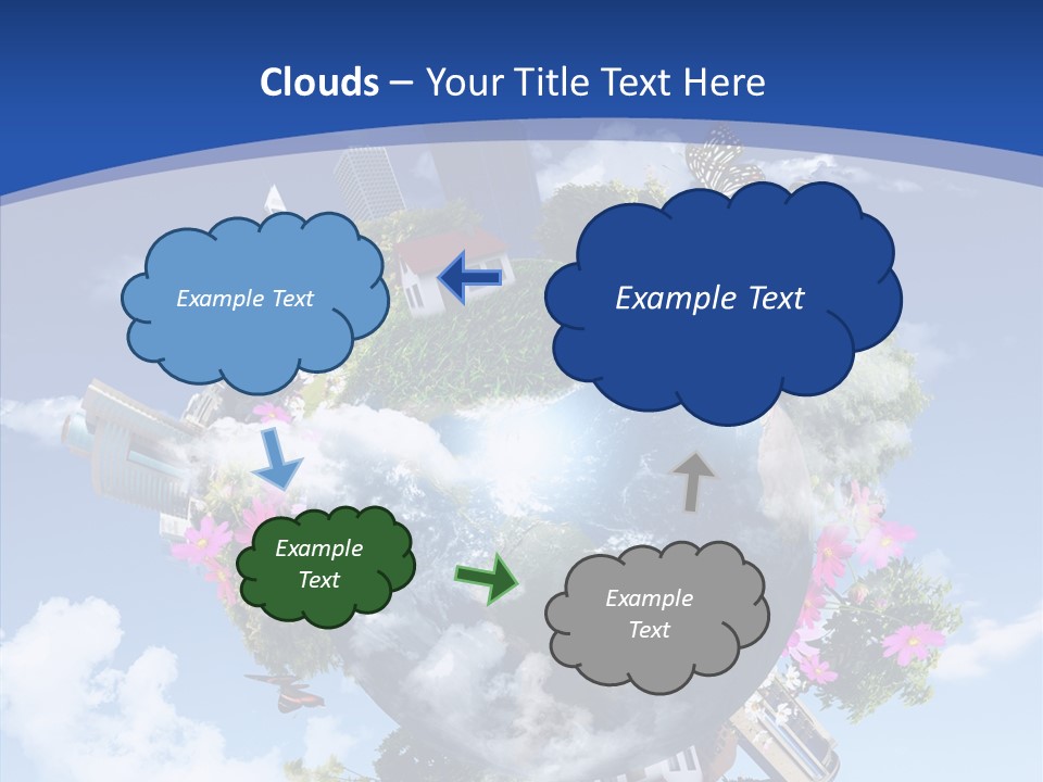 Forest Day House PowerPoint Template