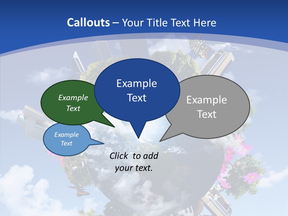 Forest Day House PowerPoint Template