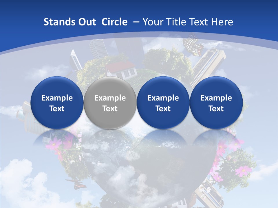 Forest Day House PowerPoint Template