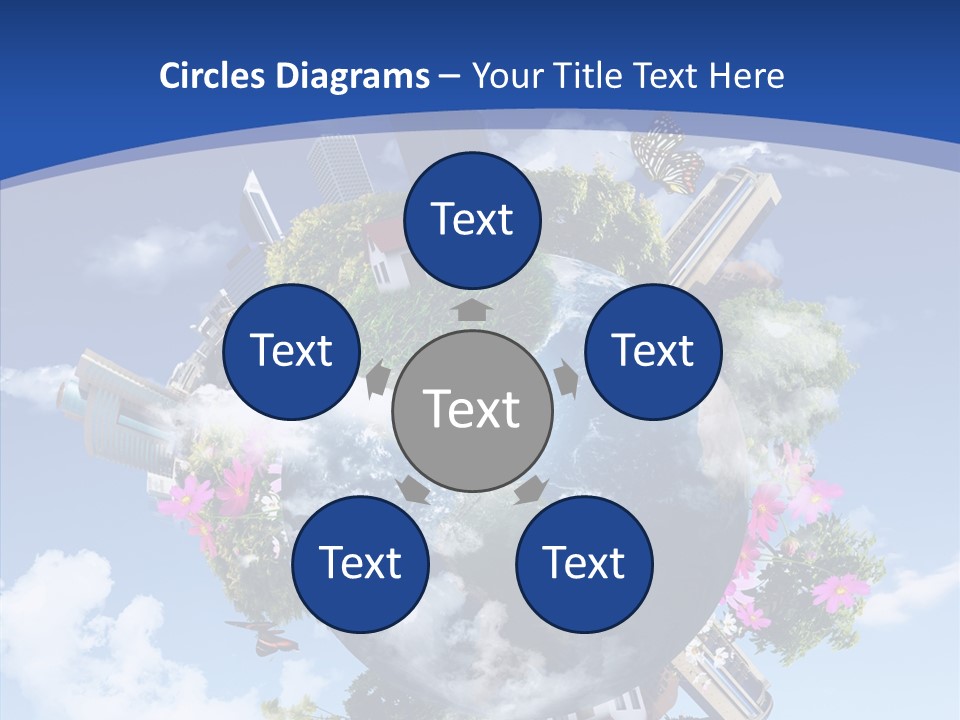 Forest Day House PowerPoint Template