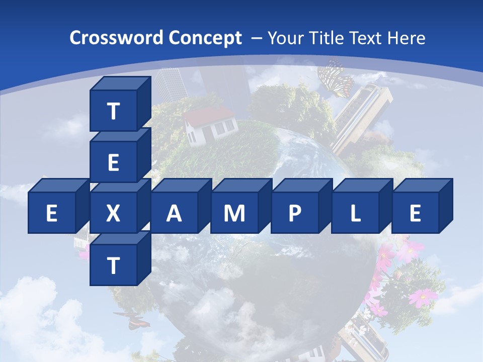 Forest Day House PowerPoint Template