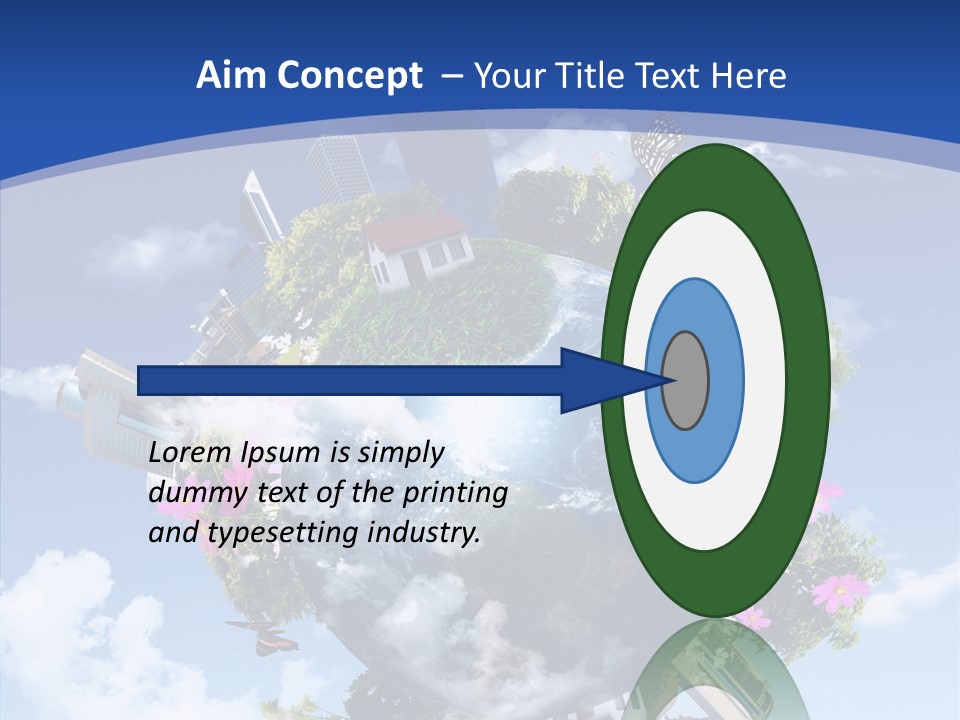 Forest Day House PowerPoint Template