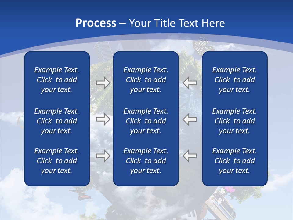Forest Day House PowerPoint Template