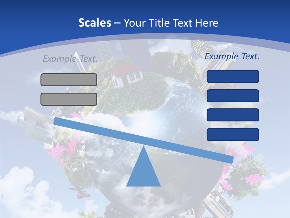 Forest Day House PowerPoint Template