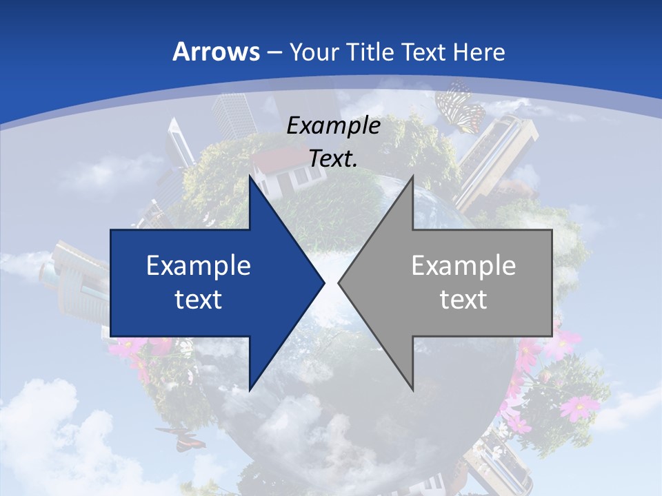 Forest Day House PowerPoint Template