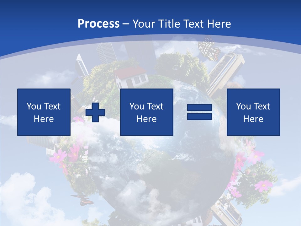 Forest Day House PowerPoint Template