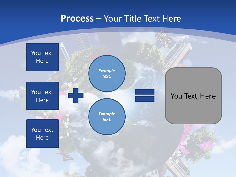 Forest Day House PowerPoint Template