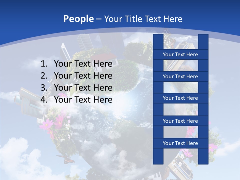 Forest Day House PowerPoint Template