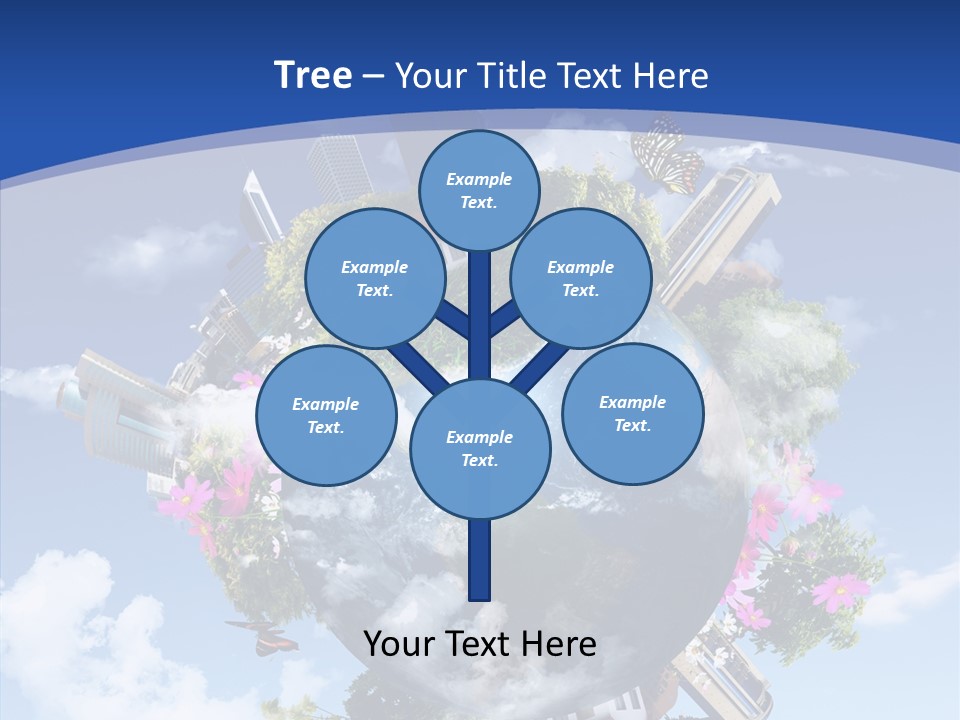 Forest Day House PowerPoint Template