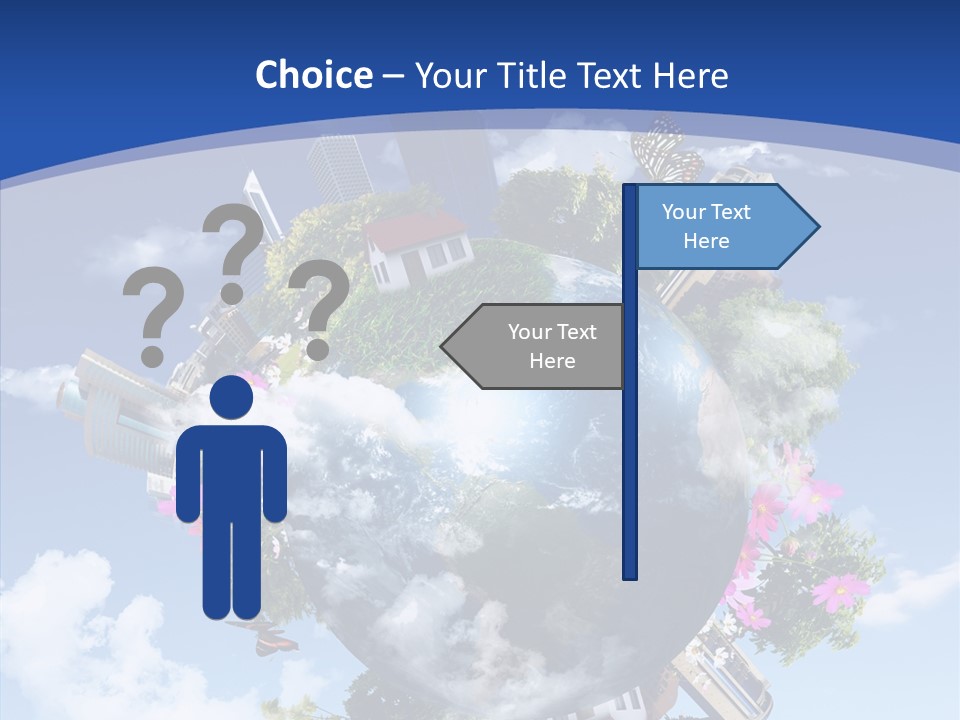 Forest Day House PowerPoint Template