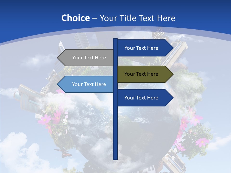 Forest Day House PowerPoint Template